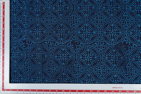 Denim Azul Estampado