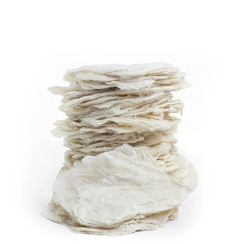 Capullos de Seda Eri Naturales para Hilado Artesanal – 200 g
