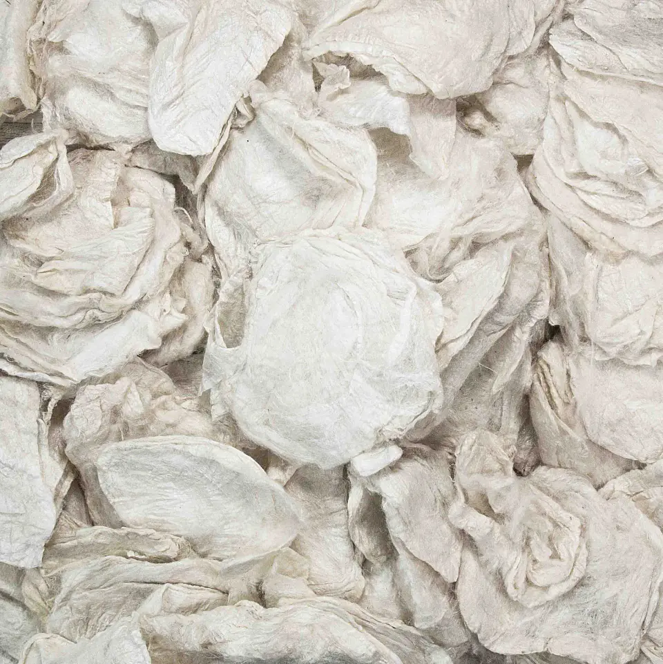 Capullos de Seda Eri Naturales para Hilado Artesanal – 1 kg 3