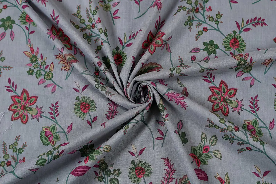 Algodón Mulmul Estampado Multicolor 1