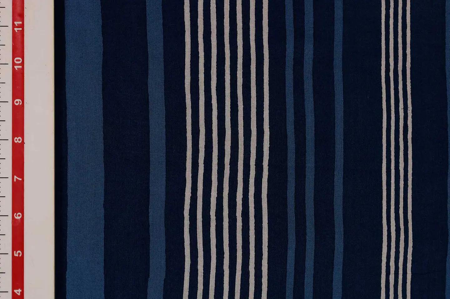 Algodón Mulmul Estampado Azul 2