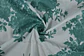 Algodón Mulmul Estampado Turquesa y Blanco - thumbnail 1