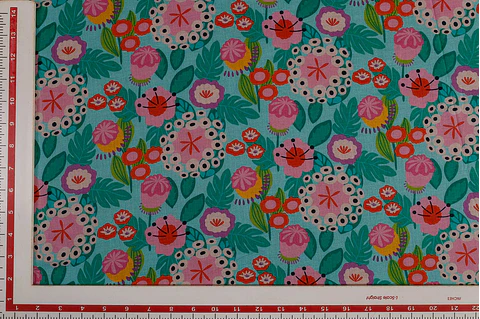 Algodón Voile Estampado Multicolor