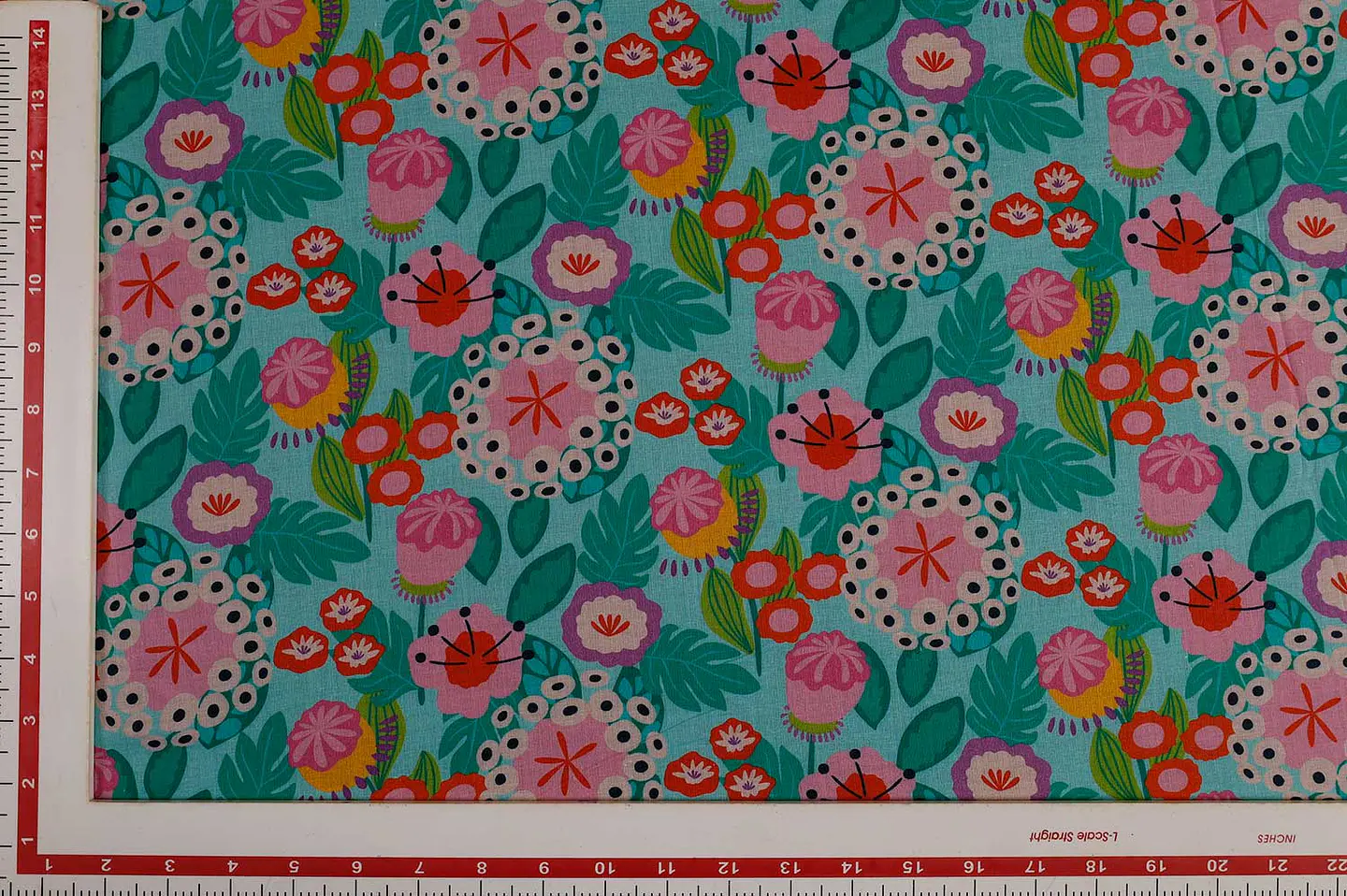Algodón Voile Estampado Multicolor 2