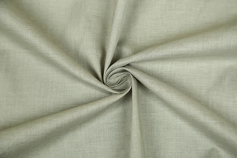 Tela de Algodón Cambric Liso – Beige