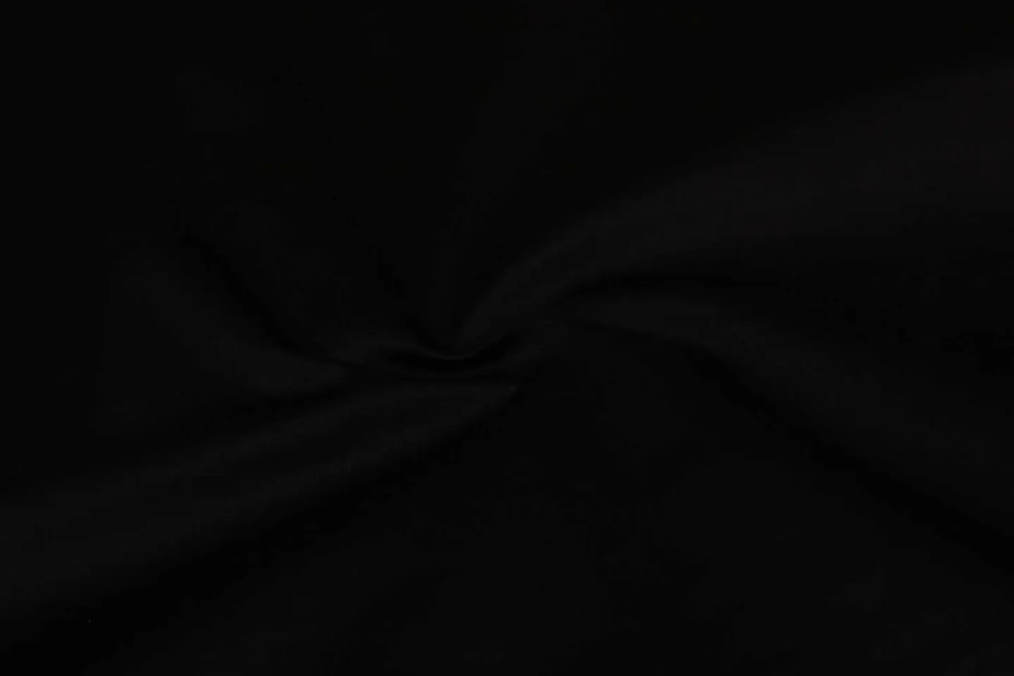 Tela de Algodón Satén Liso – Negro 1
