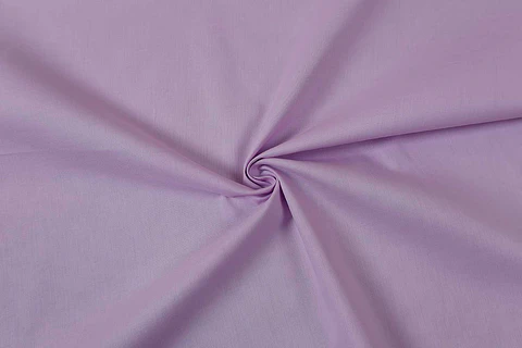 Tela de Algodón Cambric Liso – Lavanda