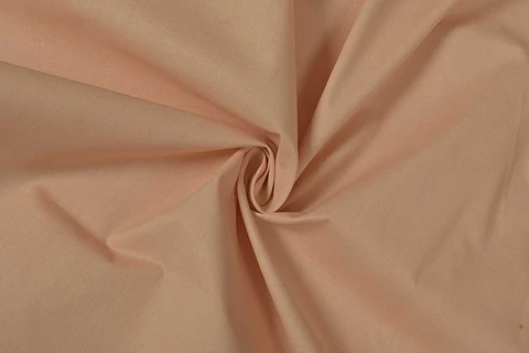 Tela de Algodón Cambric Liso – Durazno