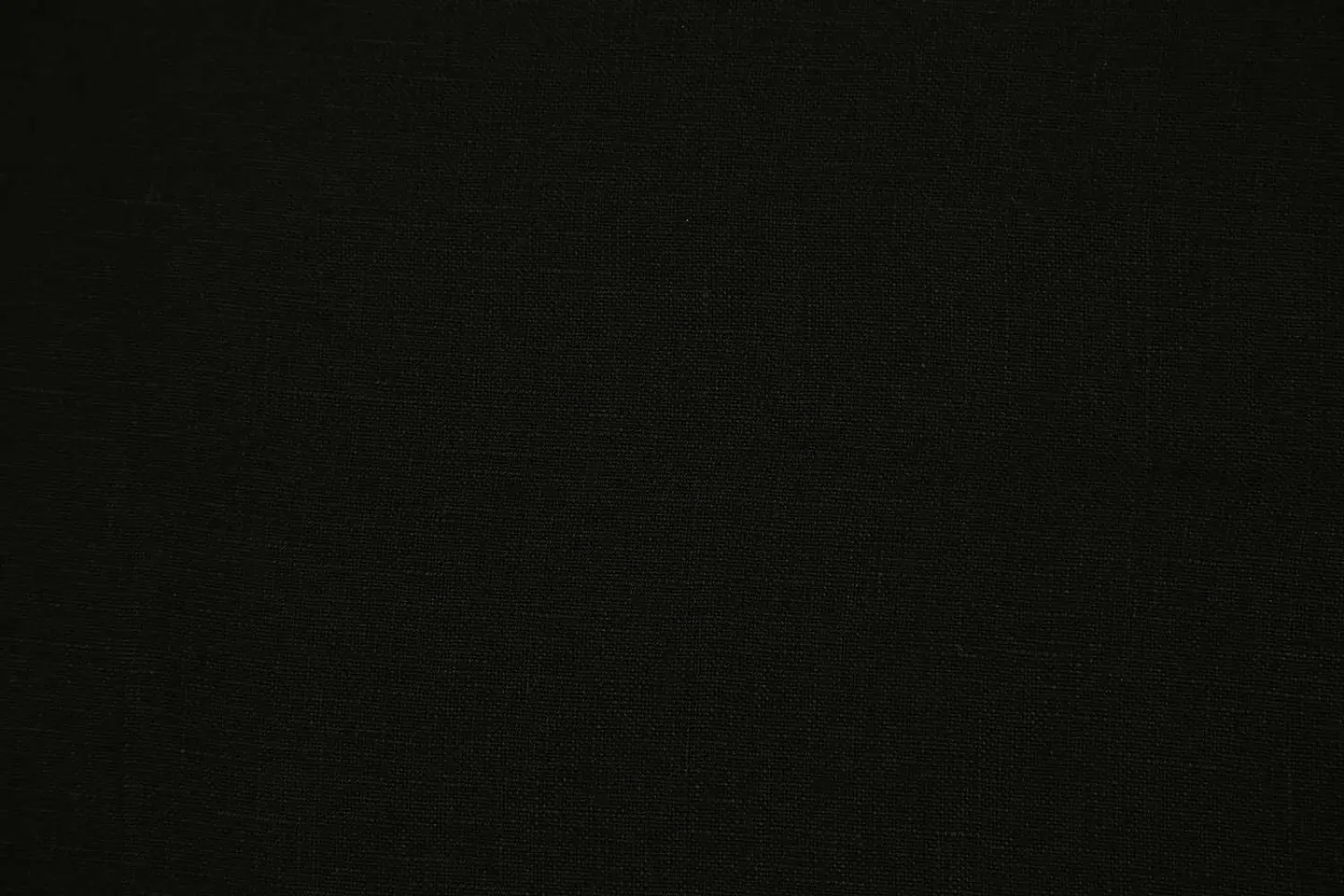 Tela de Lino 100% Natural Liso – Negro 2