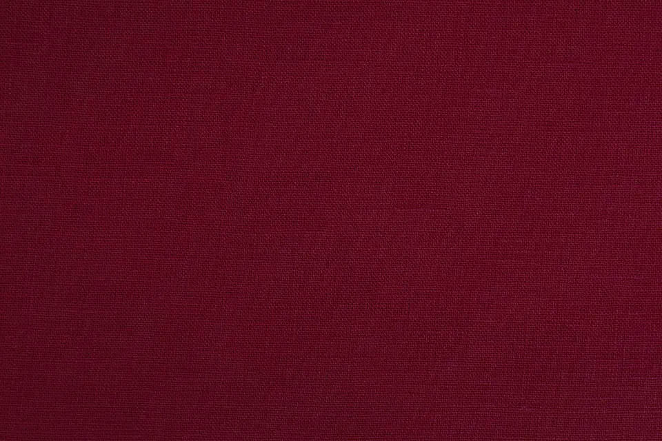 Tela de Lino 100% Natural Liso 60s – Rojo Brillante 2