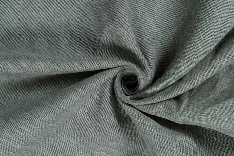 Tela de Lino 100% Natural Liso – Gris