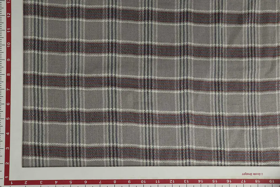 Tela de Lino 100% Natural a Cuadros – Multicolor Sastrero 2