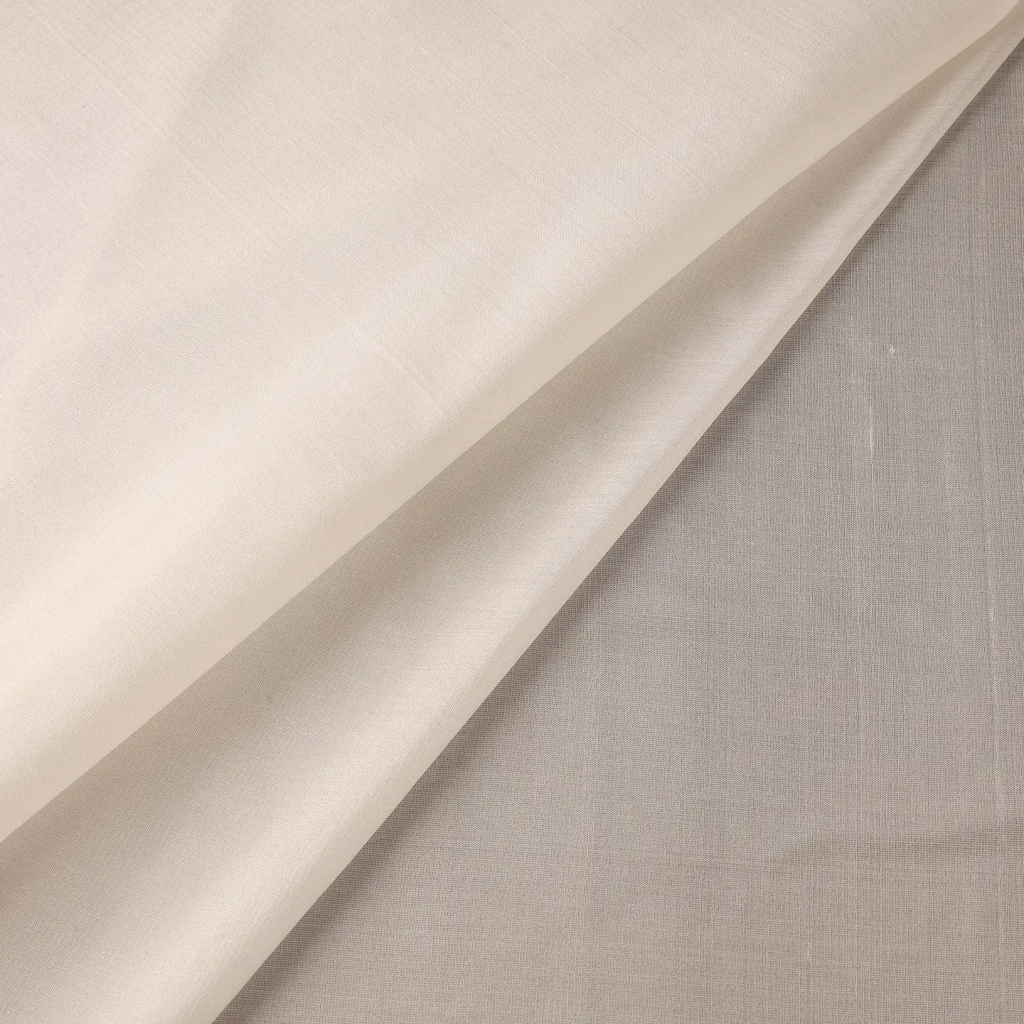 Tela de Seda 100% Natural Lisa – Blanco Perla 2