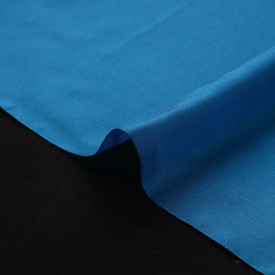 Tela de Seda 100% Natural Lisa – Azul Elegante 3