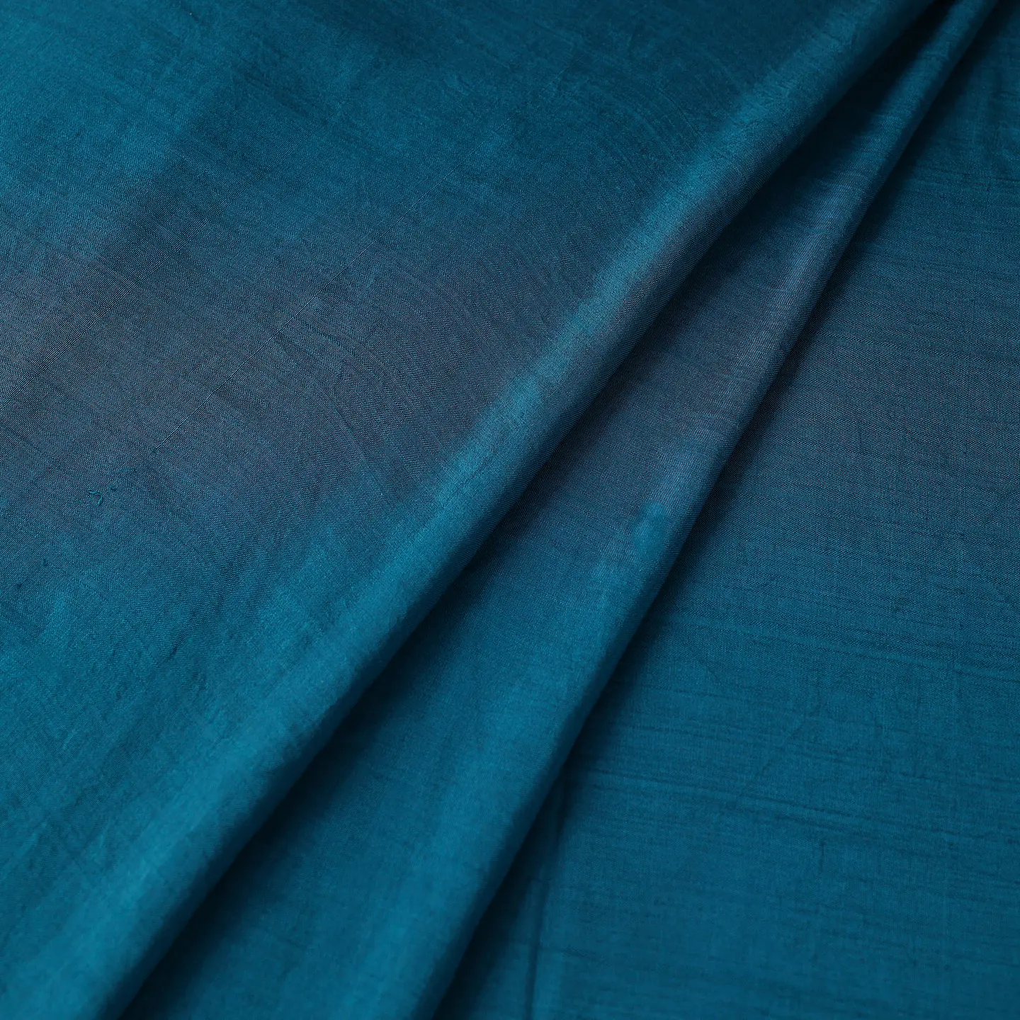 Tela de Seda de Morera 100% Natural Tejida a Mano – Azul Zafiro 2