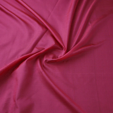 Tela de Seda 100% Natural Lisa – Rosa Cuarzo