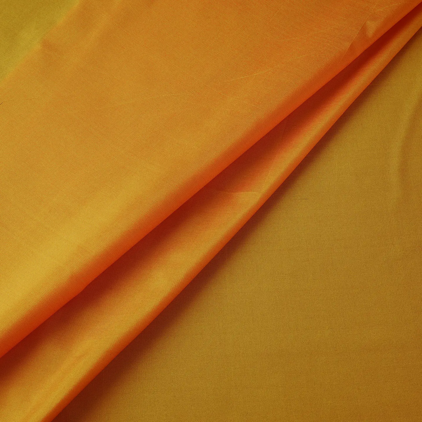 Tela de Seda 100% Natural Lisa – Naranja Ámbar 2