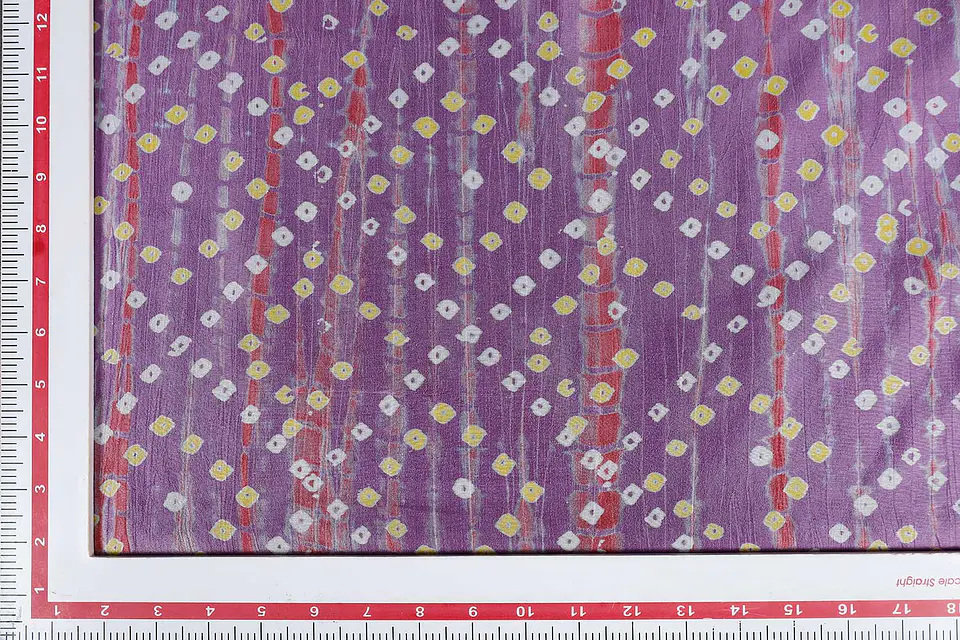Tela de Seda Dupion 100% Natural Estampada – Multicolor 2