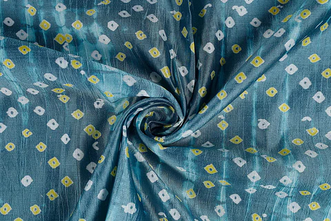 Tela de Seda Dupion 100% Natural Estampada – Multicolor (Diseño 3)