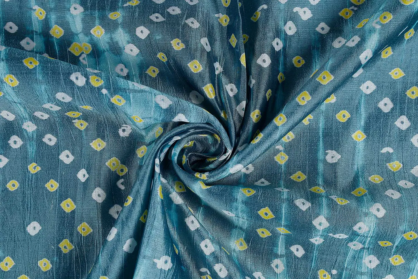 Tela de Seda Dupion 100% Natural Estampada – Multicolor (Diseño 3) 1