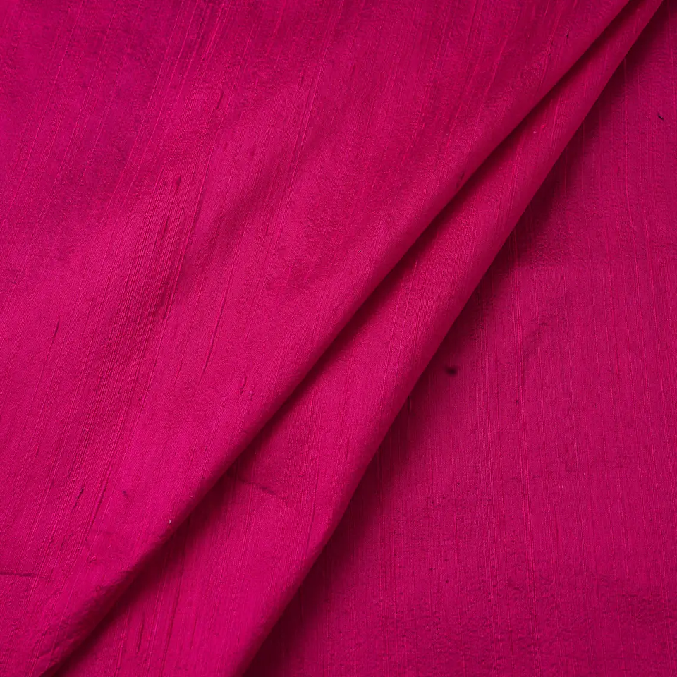 Tela de Seda Dupion 100% Natural Lisa – Rosa 2