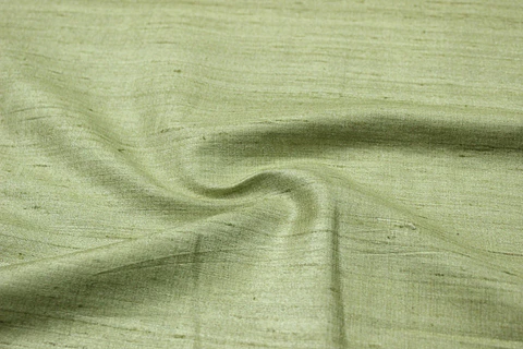 Tela de Seda Ghicha 100% Natural Lisa – Beige Claro