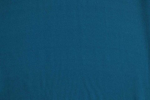 Tela de Seda Chifón Natural Arrugada – Azul
