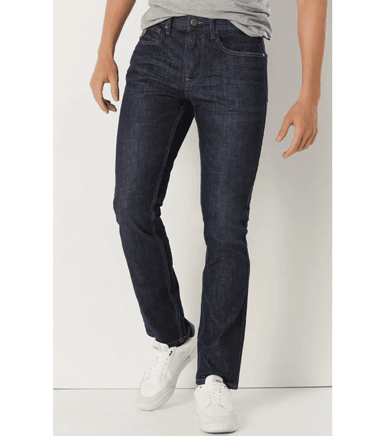 LOIS BRAND - FORD-BROWN SLIM JEANS DARK