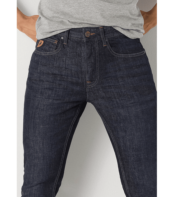 LOIS BRAND - FORD-BROWN SLIM JEANS DARK