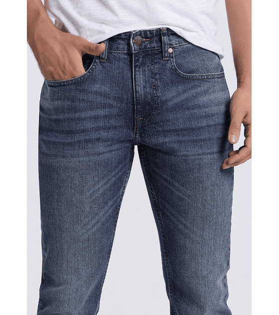 LOIS BRAND - FORD-BROWN SLIM JEANS MEDIUM BLUE