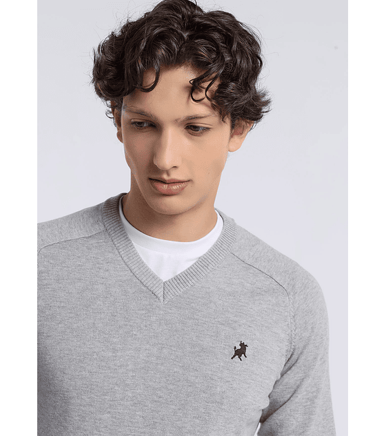 LOIS BRAND - ALIS-CORFU JERSEY BASICO CINZA