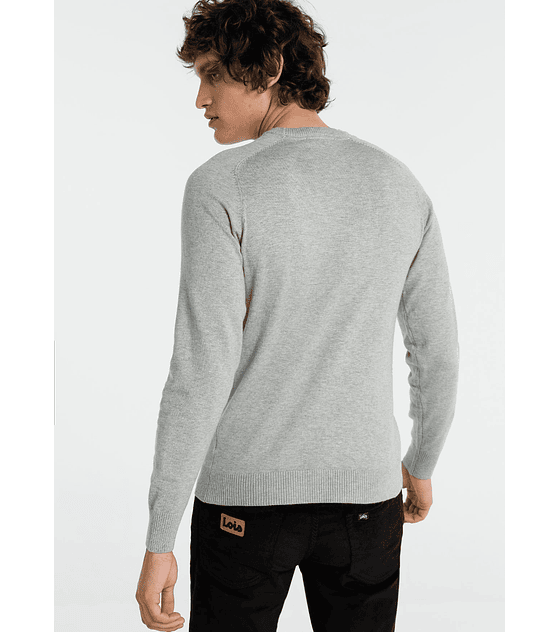 LOIS BRAND - SAPEL-CORFU JERSEY BASICO CINZA