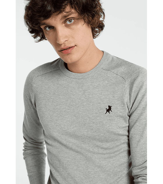 LOIS BRAND - SAPEL-CORFU JERSEY BASICO CINZA