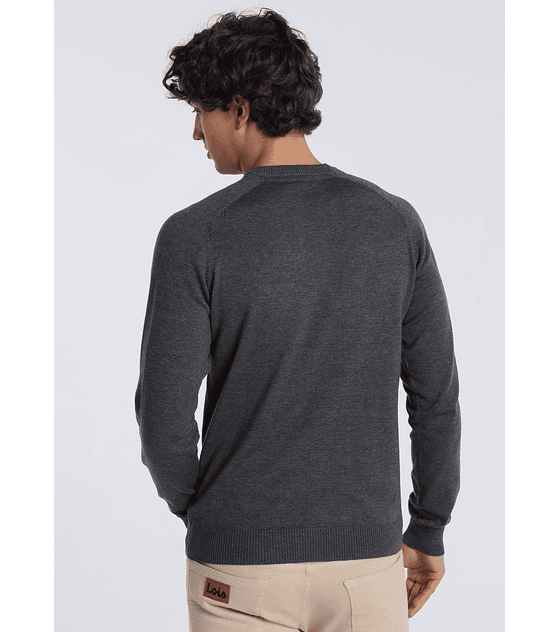 LOIS BRAND - SAPEL-CORFU JERSEY BASICO CINZENTO ESCURO