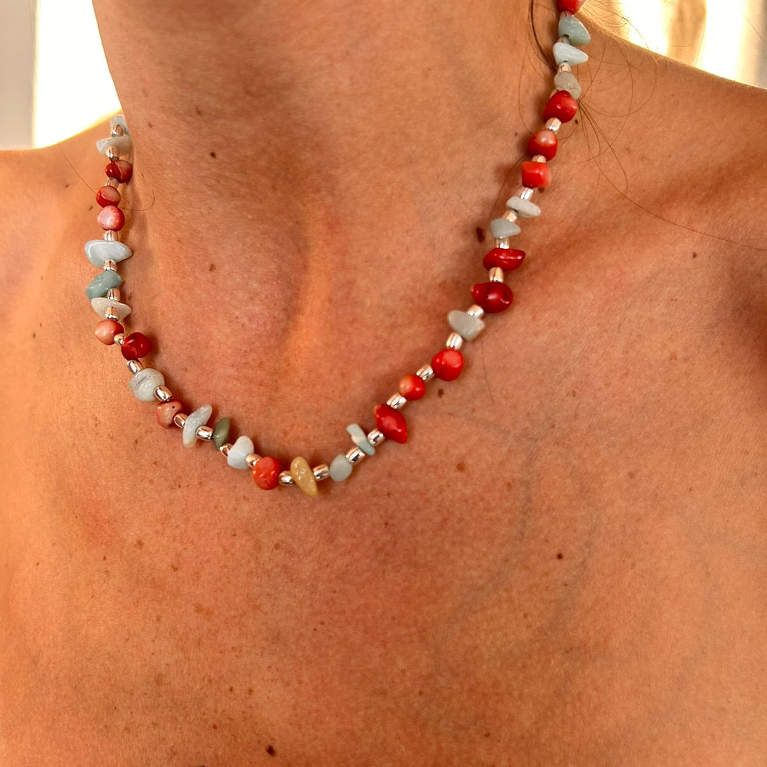 Collar piedras naturales 10