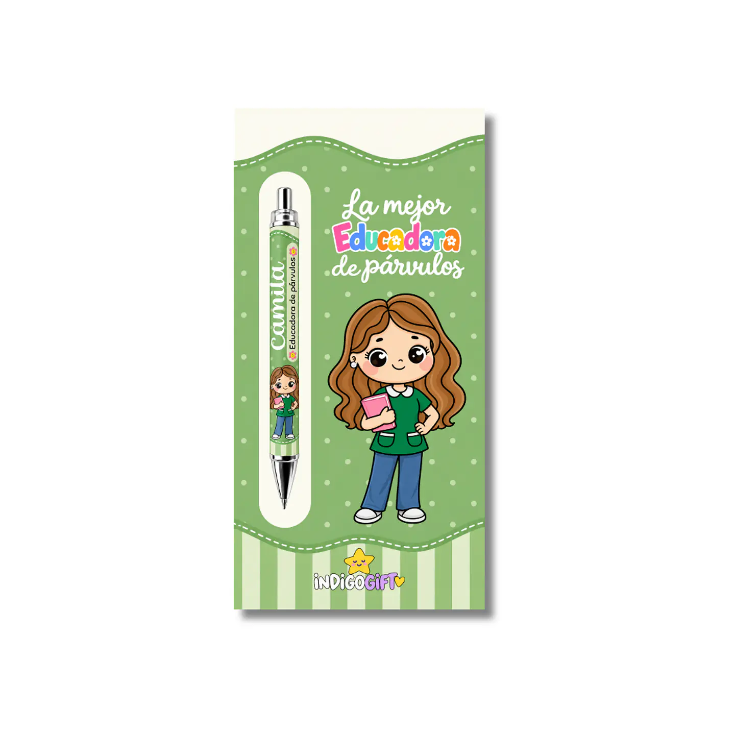 Lápiz personalizado educadora de párvulos  1