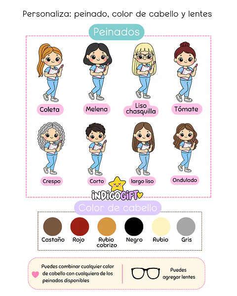 Lápiz personalizado Tens