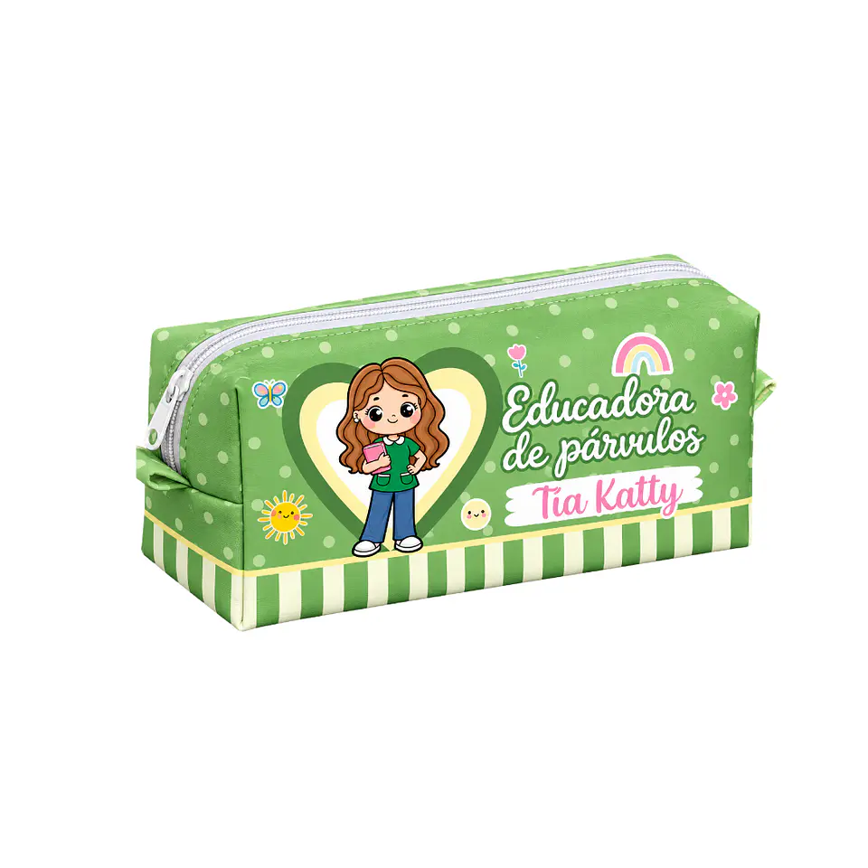 Estuches personalizados educadora de párvulos  3