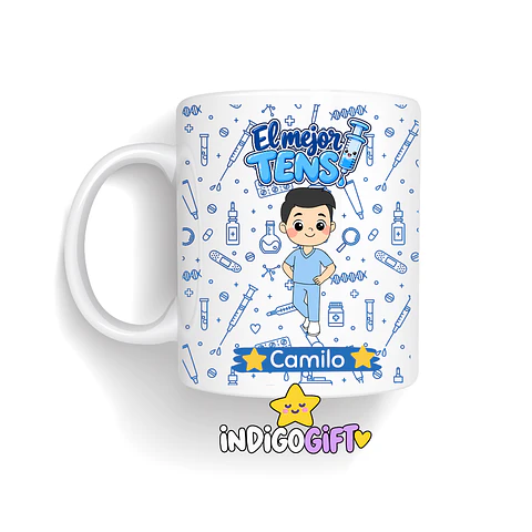 Tazón personalizados TENS varón 