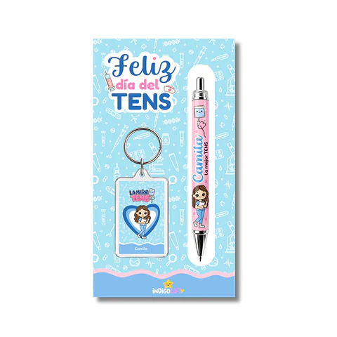 Set llavero + lápiz TENS