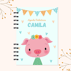 Agenda Pediátrica animalitos varios 4