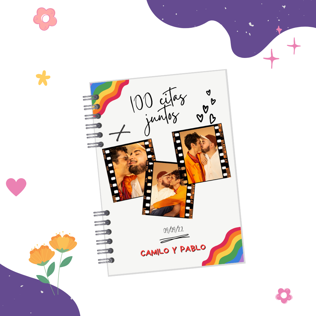 Libro 100 citas arcoiris