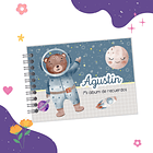 Álbum de recuerdos oso astronauta  1