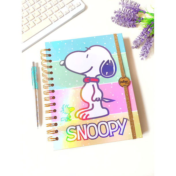 Planner Snoopy pastel  1