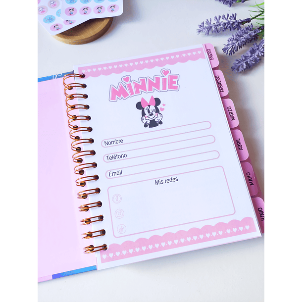 Planner Minnie Mouse 