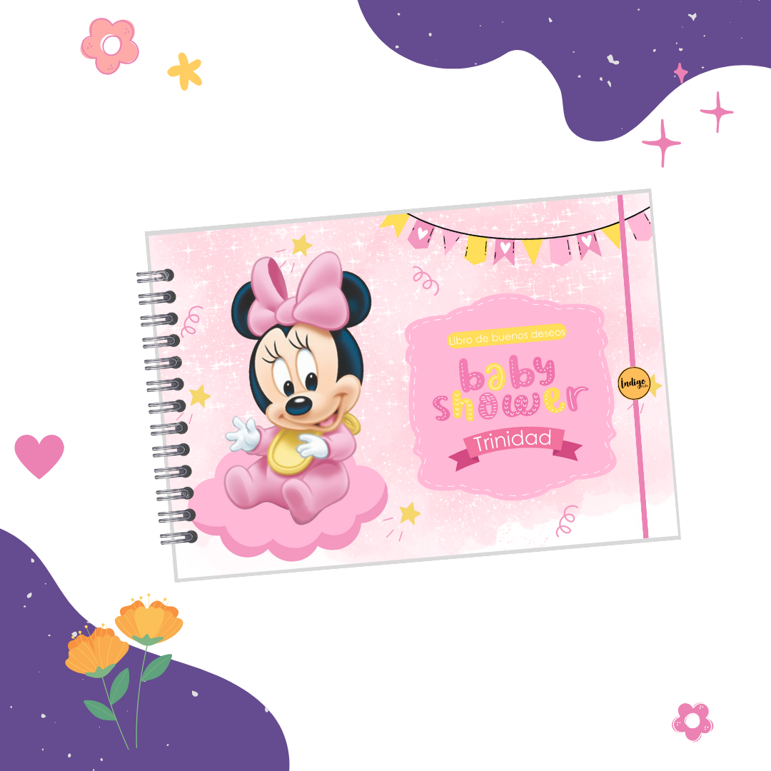 Libro buenos deseos Minnie Mouse