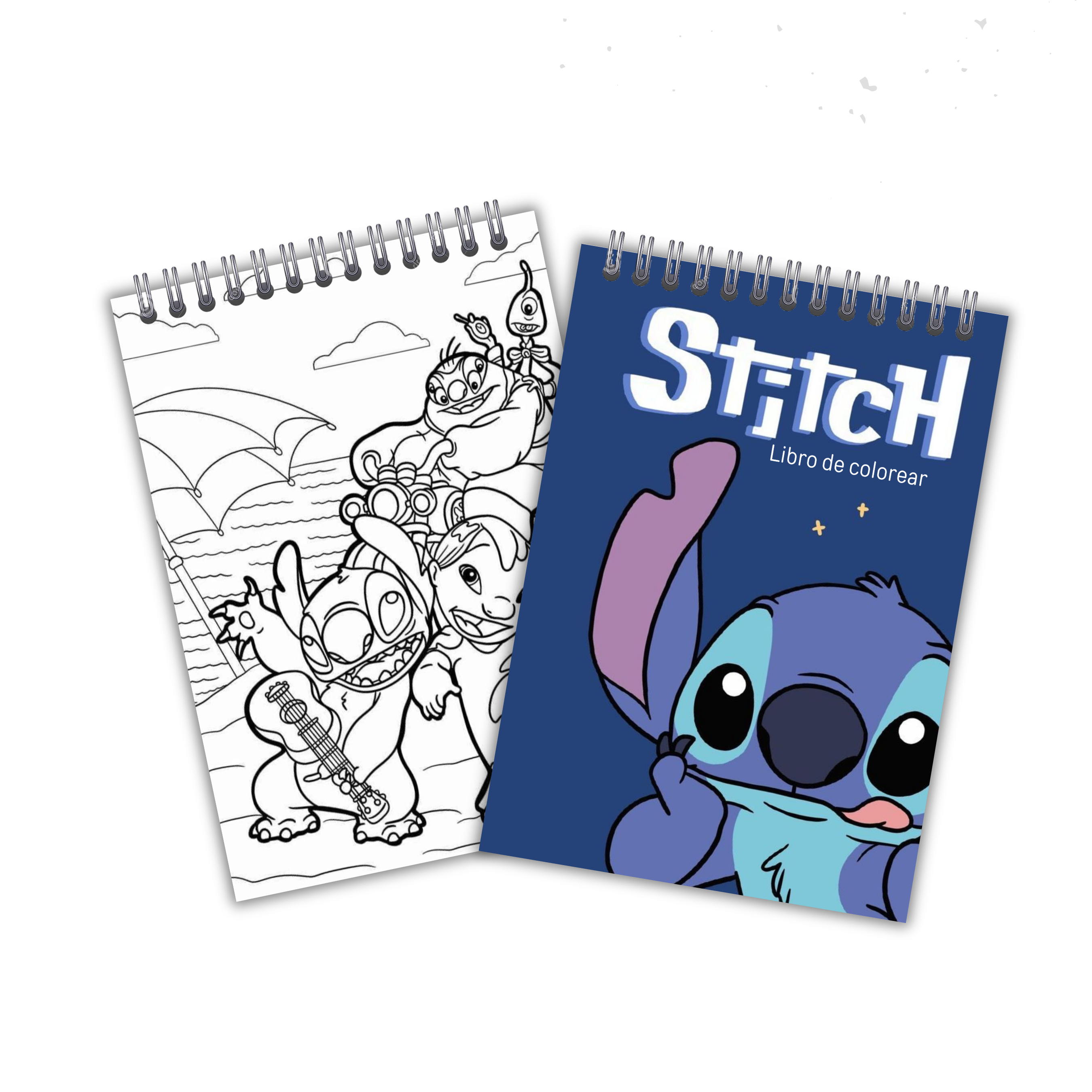 Libro colorear Stitch