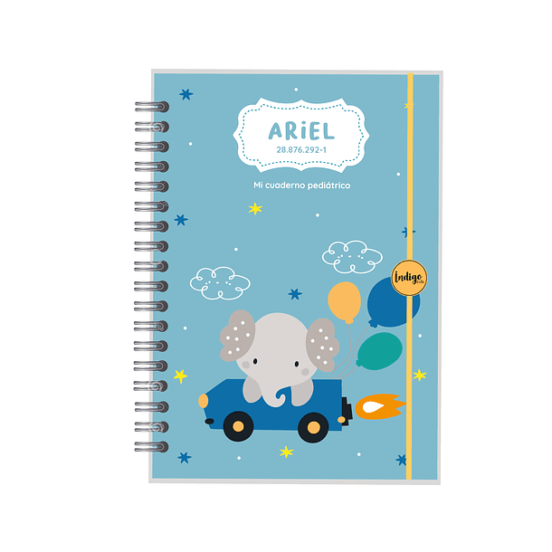 Agenda pediátrica elefante de carreras 1