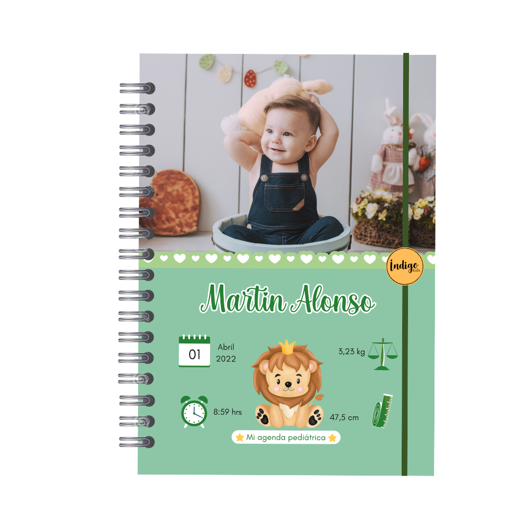 Agenda pediátrica leoncito