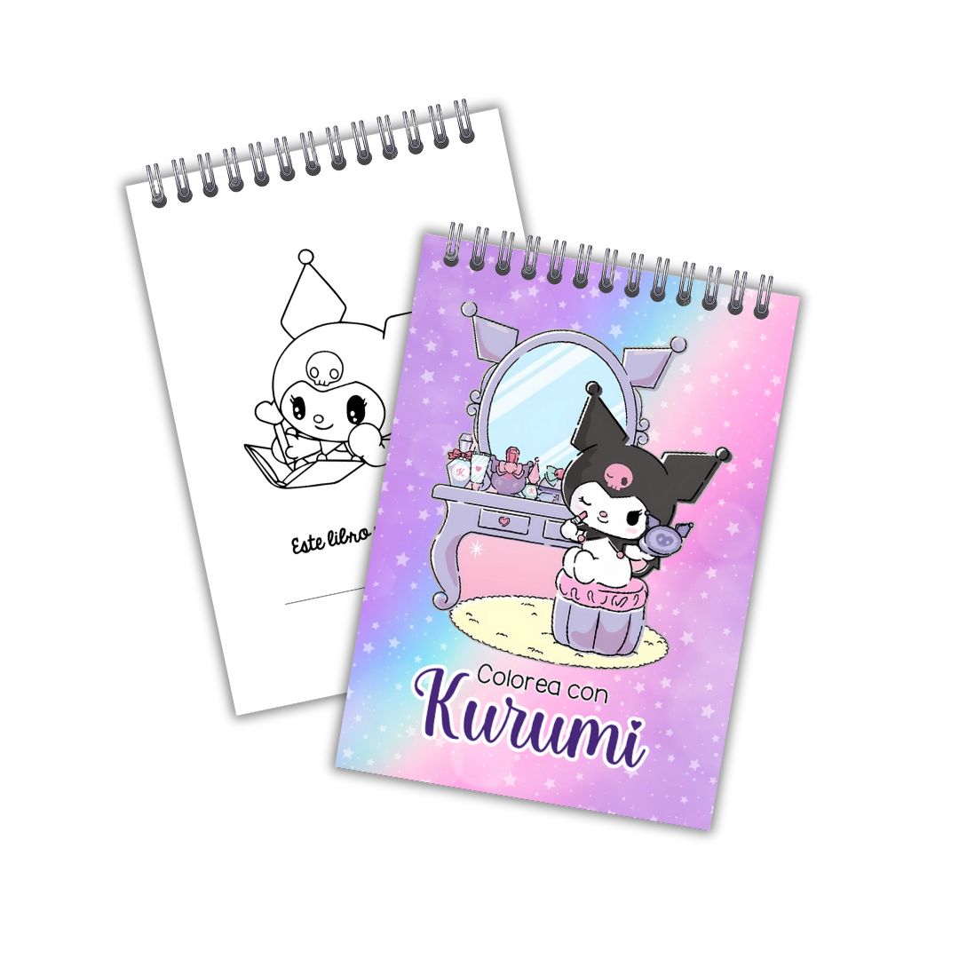 Libro colorear Kuromi
